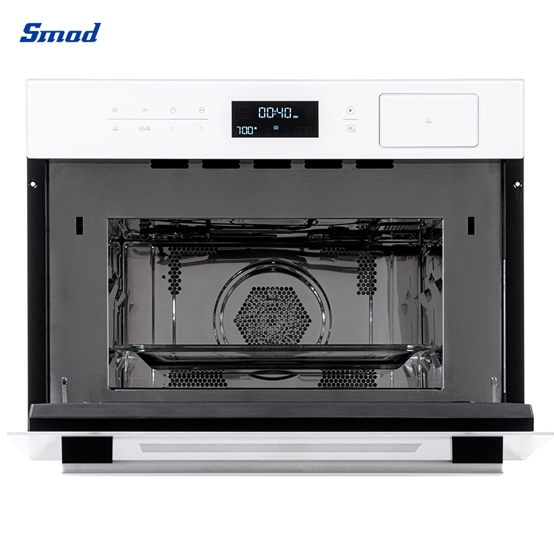 36L Built in Pizza Cake Microwave Oven Safe Convection Oven with Steam Grill