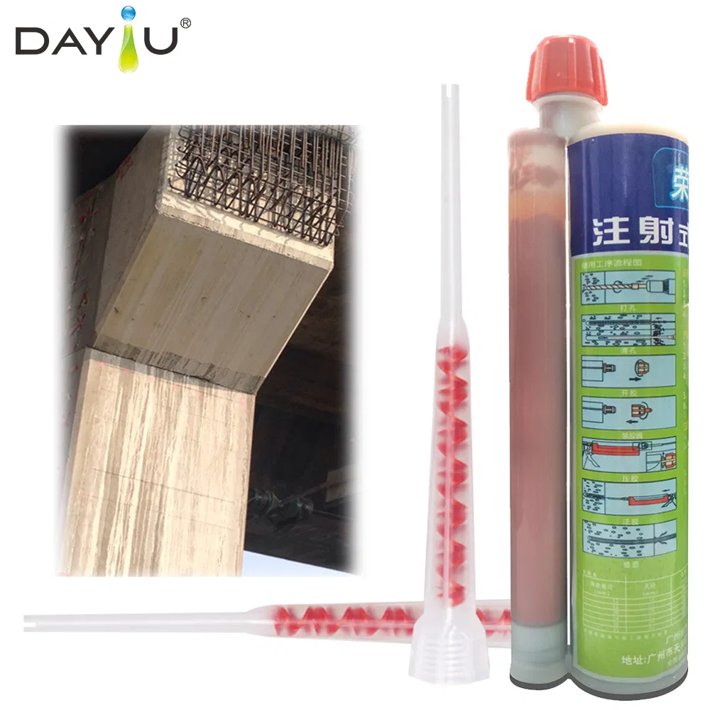 Double-Parts Epoxy Resin Anchor Adhesive General Glazing and Cauliking Adhesion Anchor Glue