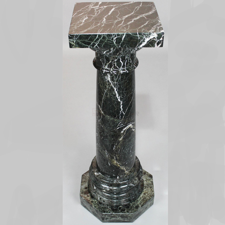 Custom Hotel Door Decor Arabescato Marble Stone Roman Pillar Building Material Natural Design Carving Column