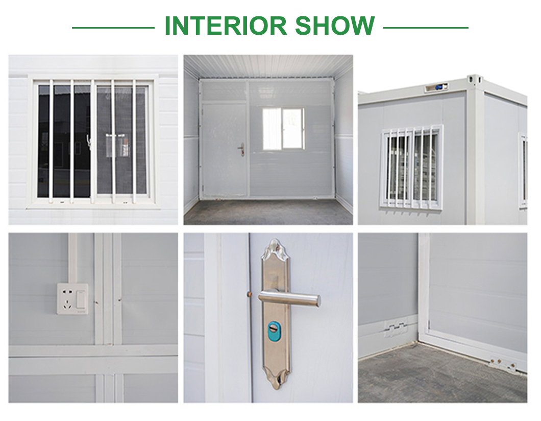 Customized Color of Wall with Terrace Multi Sets Sale Fold House