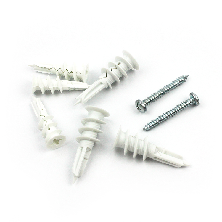 Пластиковые дюбели для гипсокартона (#8), 50 фунтов