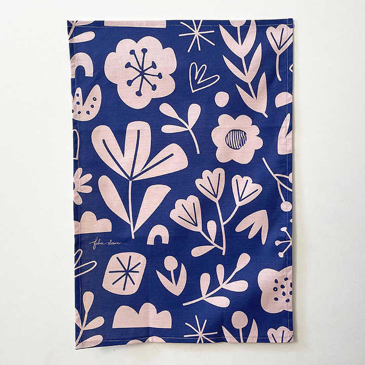 Custom Kitchen Digital Print Sheep Polyester or Cotton Kitchen Textile Tea Towel