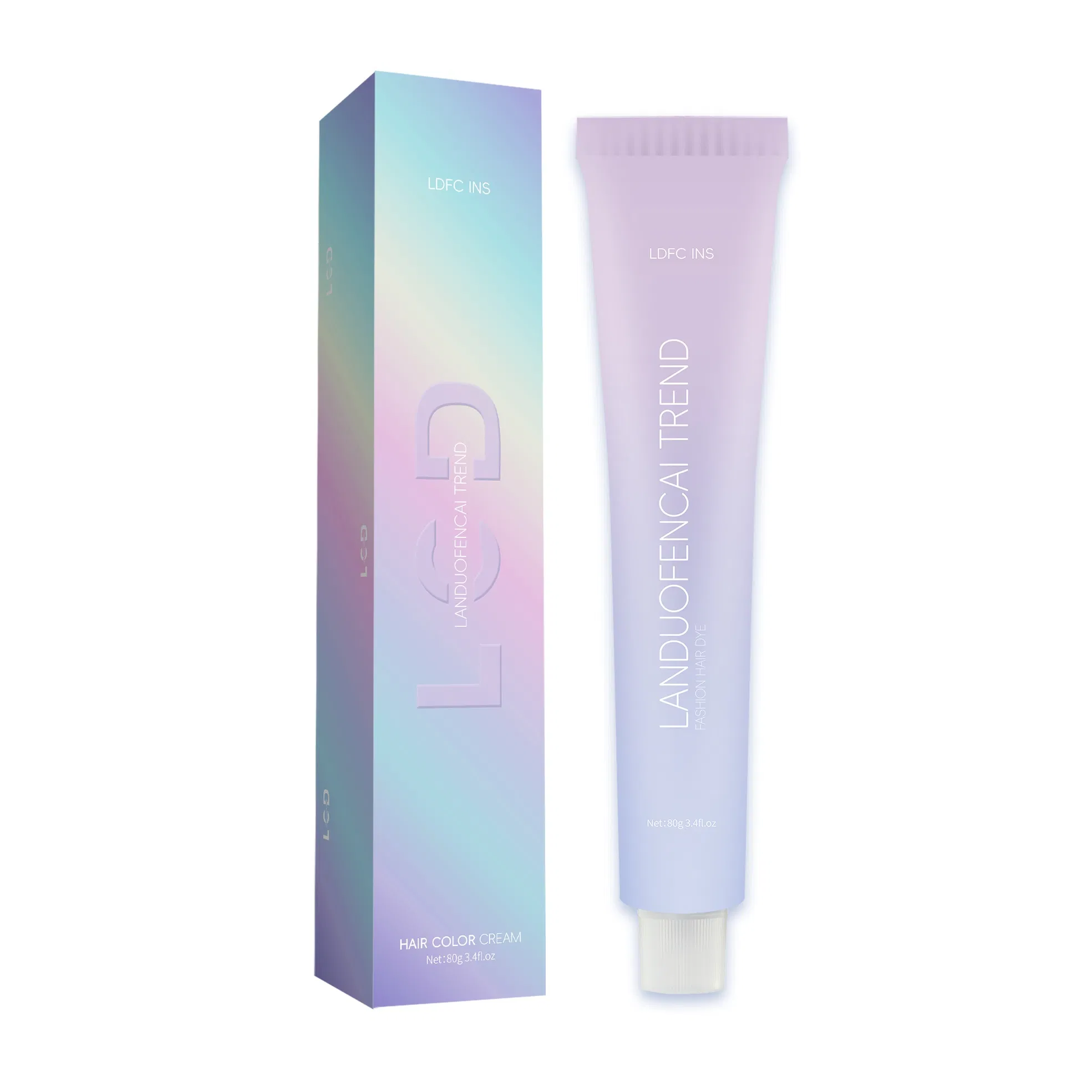 Professional Grade 47 Color Hair Dye Cream for Salons