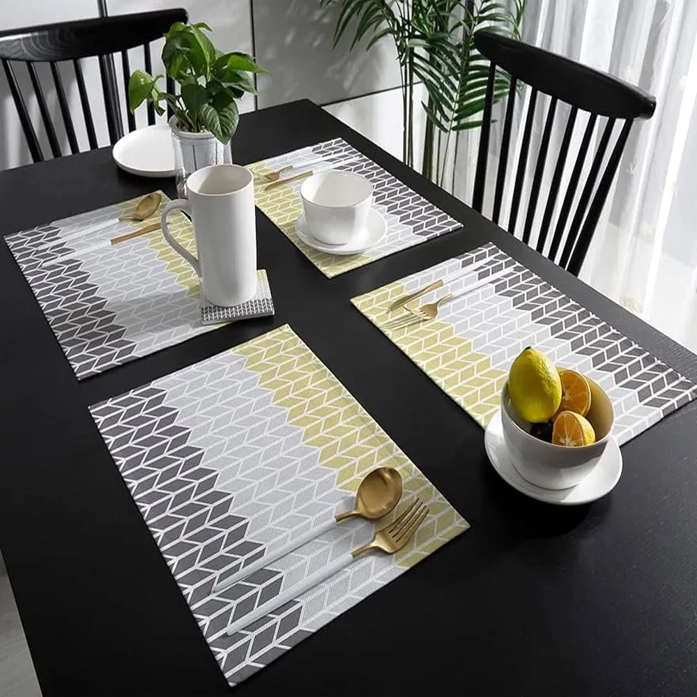 Wholesale Non-Slip Heat-Insulation Custom Design Table Place Mats