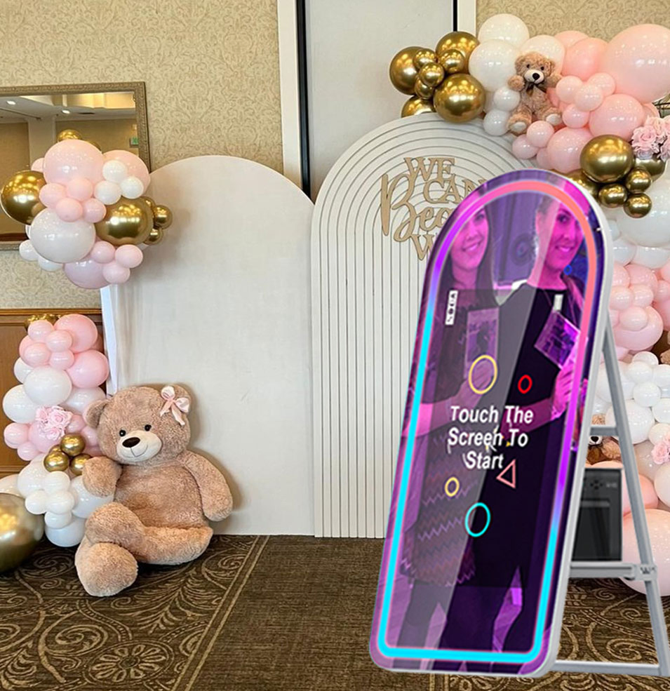 Phoprint Touch Screen Retro Self Camera Photo Booth Machine with Printing