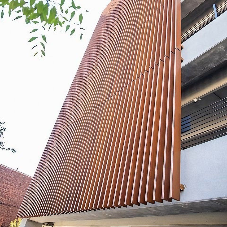 Extruded Aluminum Profile Aluminium Pipe Tube Square Tube Wood Grain Anodized Aluminum Tube