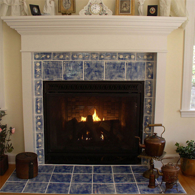 Natural Stone Carving Indoor Decoration Fireplace Mentel for Sale