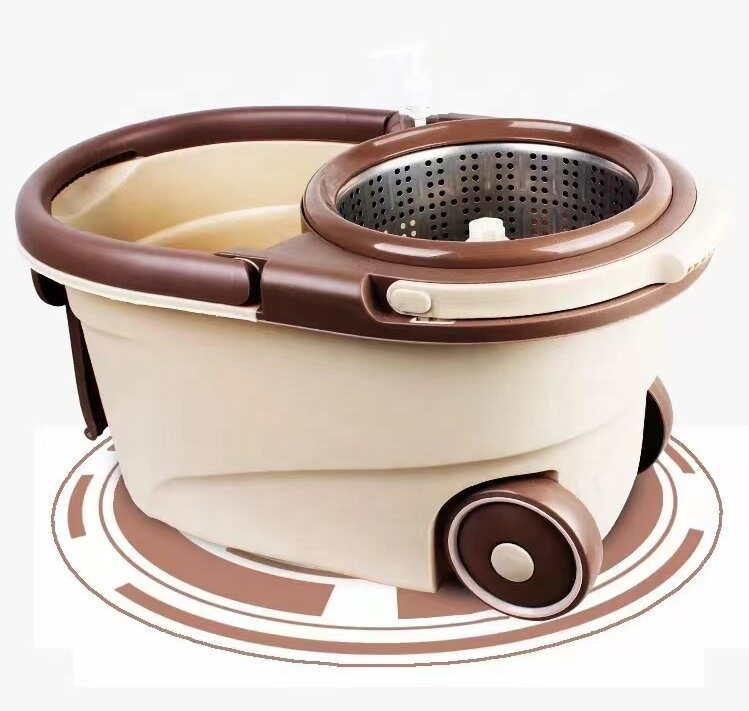 Premium Coffee Mop with Wheels for Effortless Cleaning