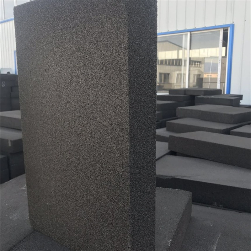 Good Quality Black Cellular Glass Sound Heat Insualtion Foam Board