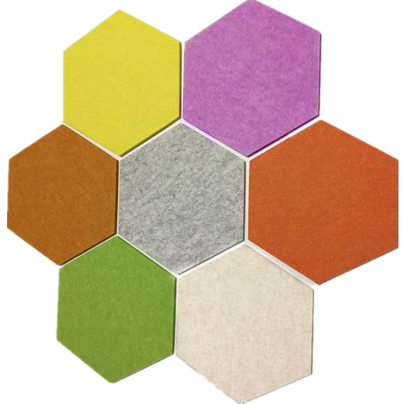 High Density Eco Friendly Soundproofing Material Felt Polyester Fiber Acoustic Panel for Wall and Ceilingpopular