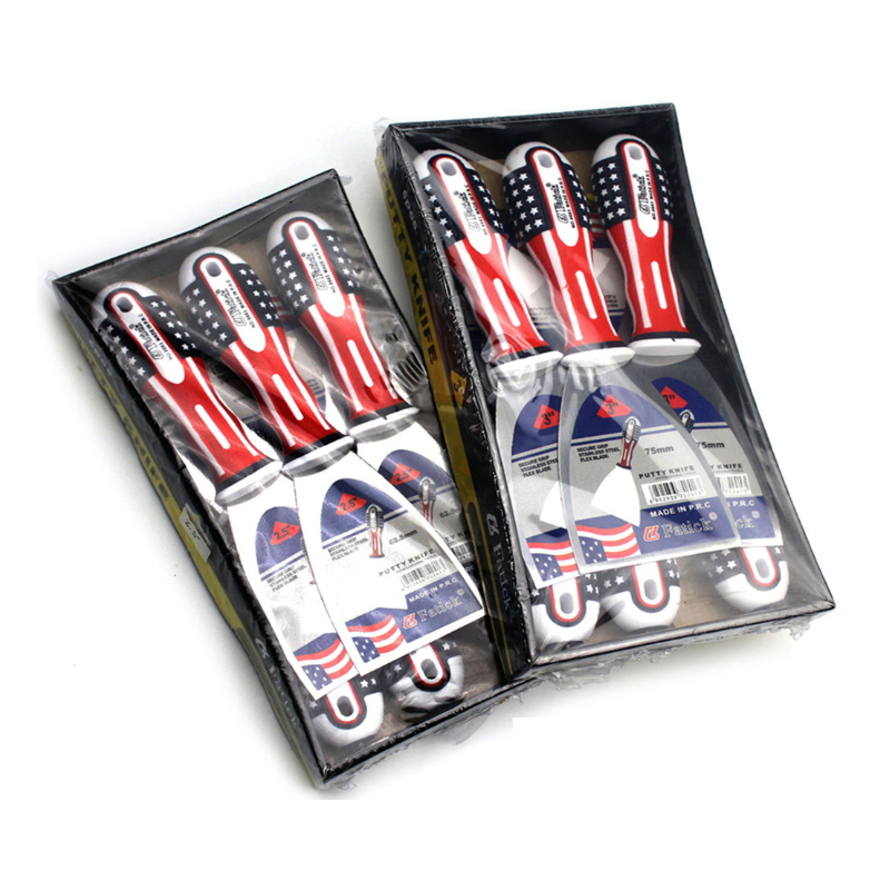 Custom Stainless Steel High-Grade Thick Putty Knife Scraper Pk-02