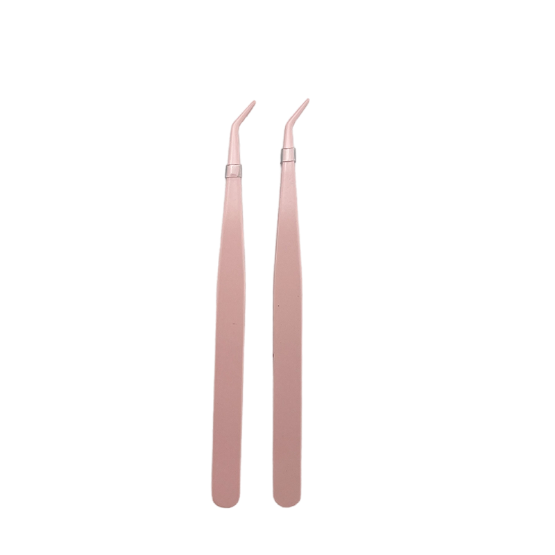 High Precision Anti-Static Beauty Tweezer Pointed Stainless Steel Eyebrow Tweezer
