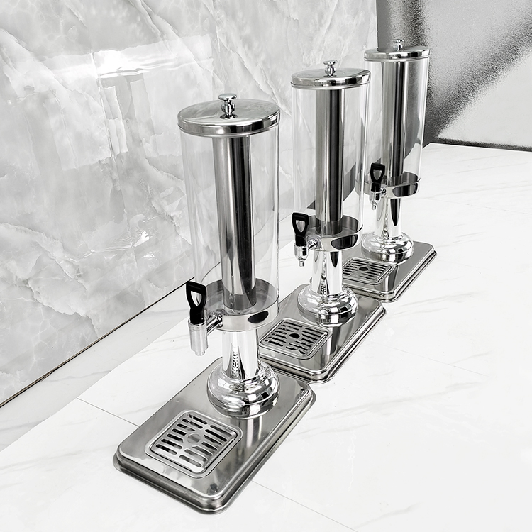 Wholesale Restaurant Equipment Supplier 6L Single Cylindrical Juice Dispenser