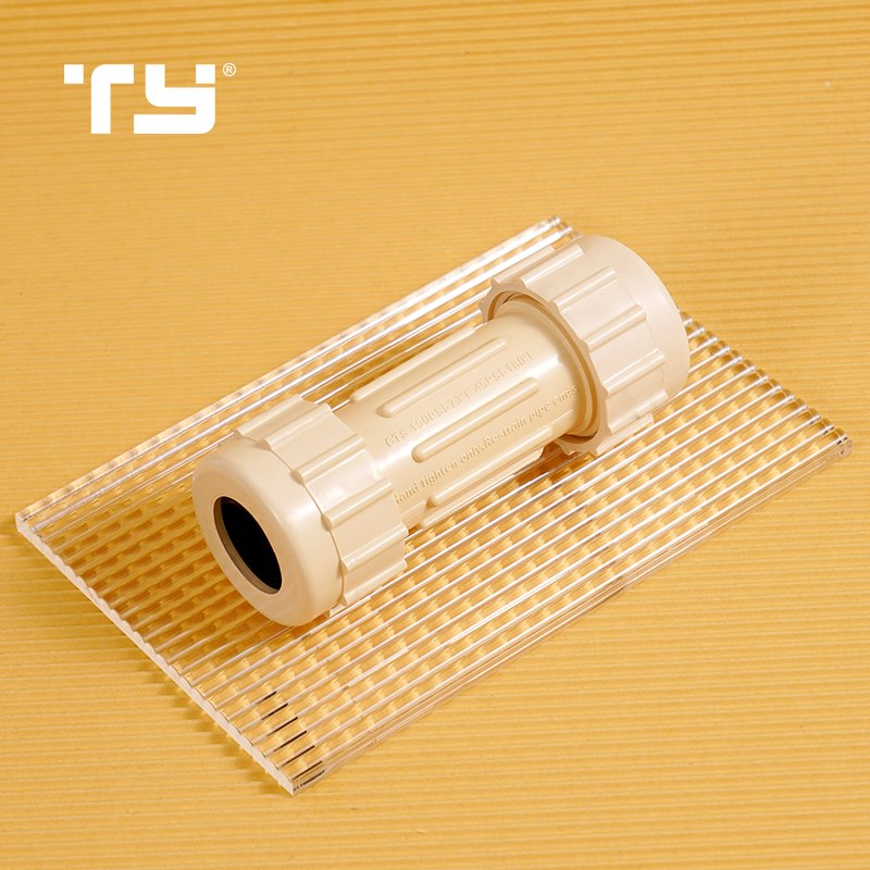 CPVC ASTM D2846 Standard Fittings Cap for Hot Cold Water Piping Systems