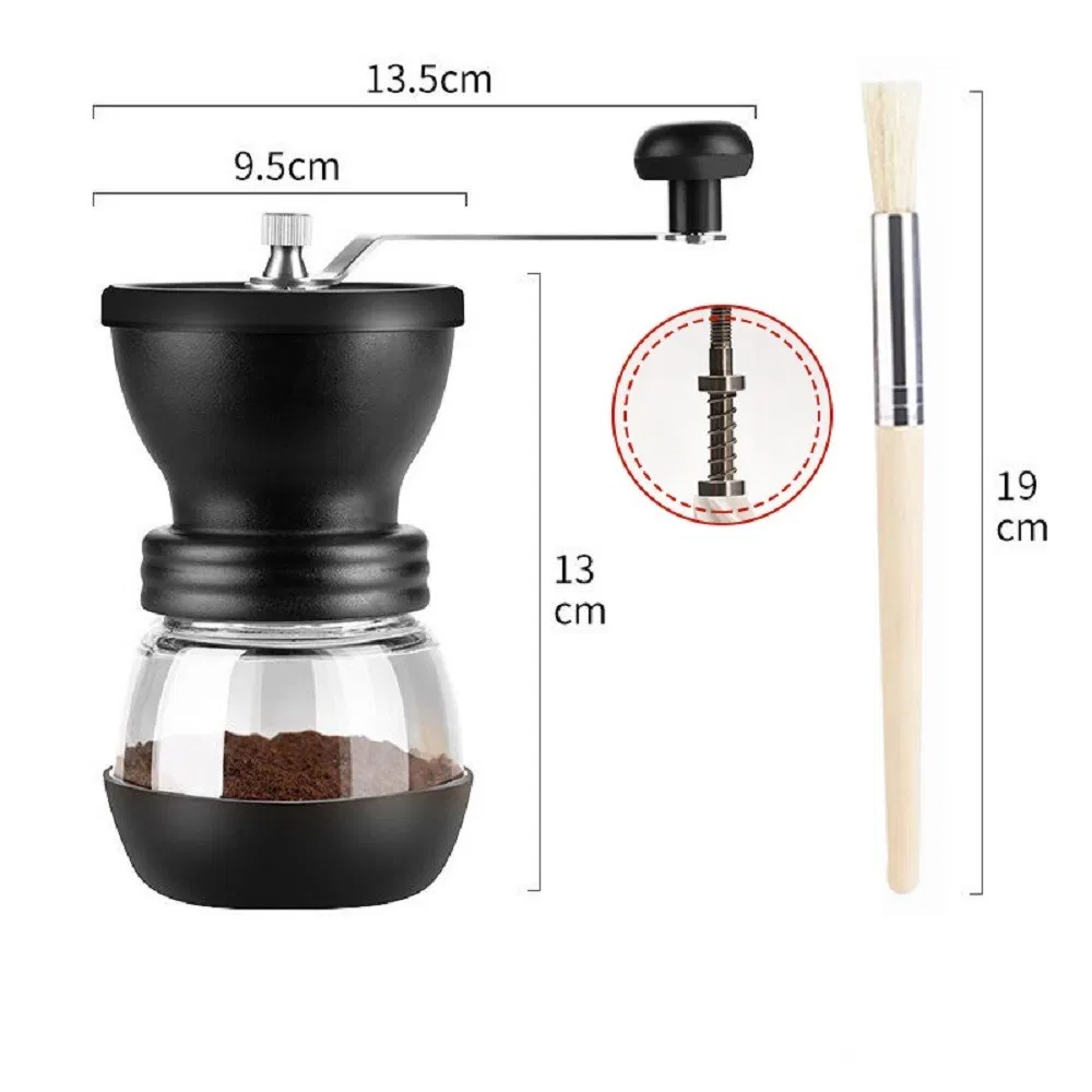 Hand Coffee Grinder Mill Adjustable Bean Settings Manual Burr Grinders Bl18251