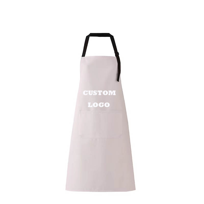 Wholesale Personized Kitchen Apron Logo Custom Designed Embroidered Apron Hairdresser/Camping Aprons
