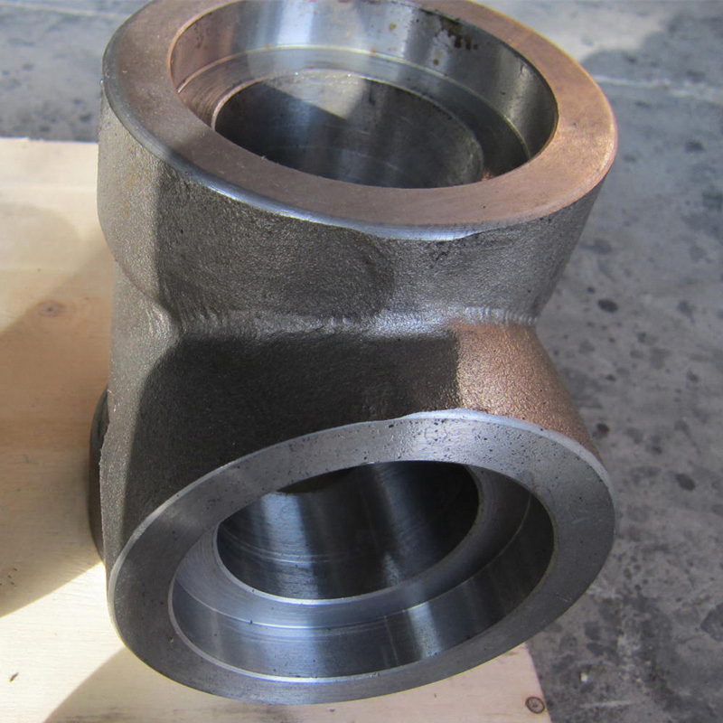 3000# 2-1/2" Carbon Steel A105n Tee Forged Pipe Fitting