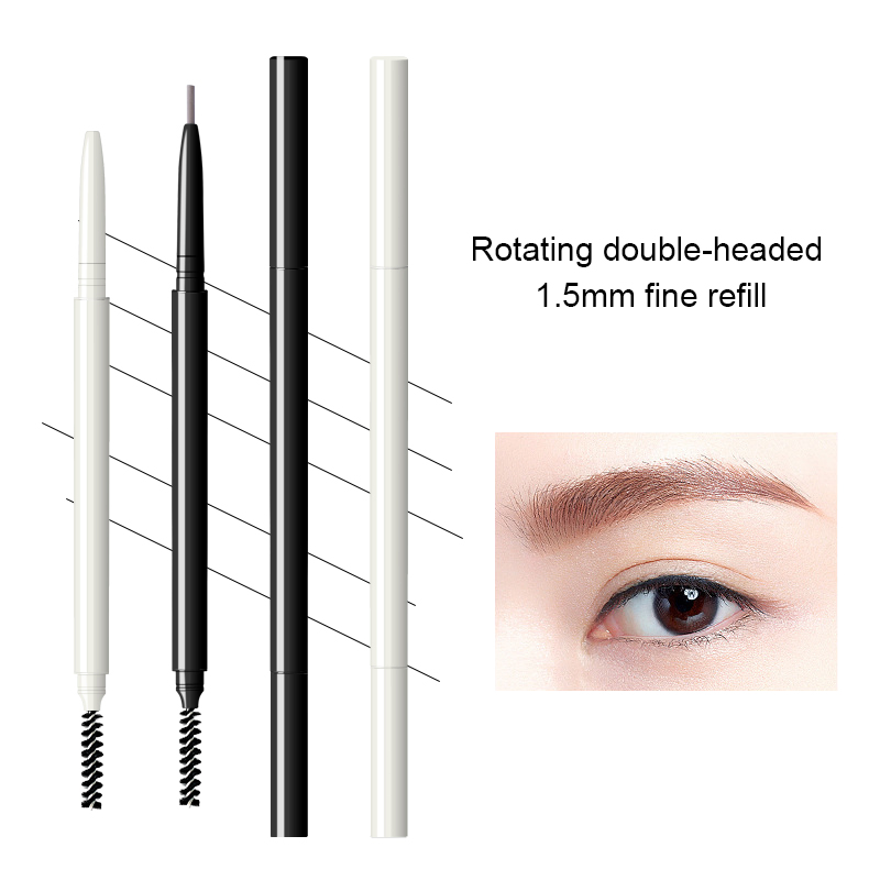 Pigment Black Eyebrow Private Label Vegan Custom Eyebrow Pencil