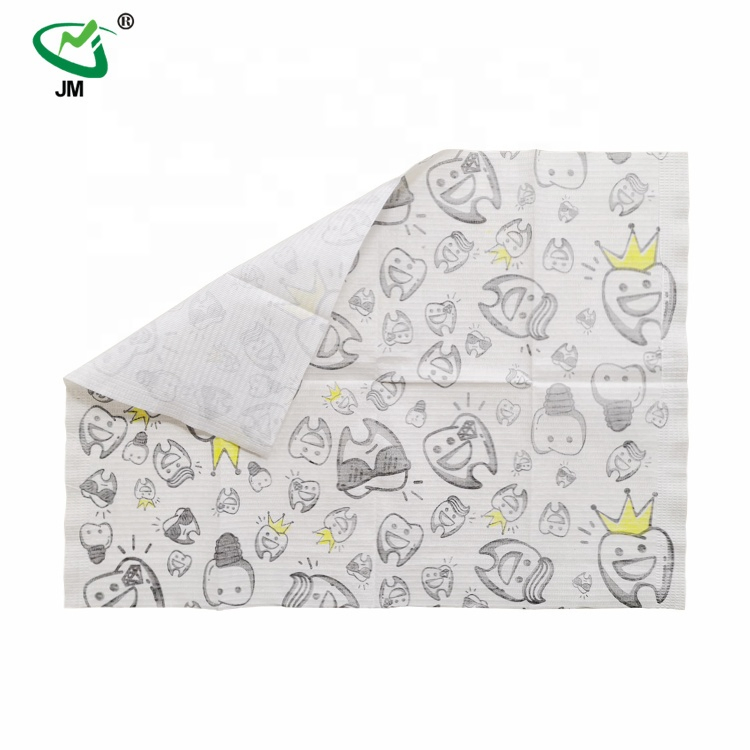 High Quality Dental Waterproof Colorful Disposable Use Consumable Dental Bibs Medical Surgical Drapes