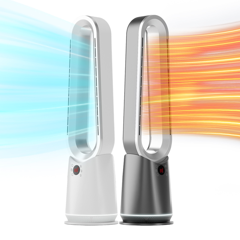 CE BSCI Kc Intelligent Remote Control 3s Fast Heating 2 in 1 Fan Heater 2kw PTC Electric Heater and Cooling Fan