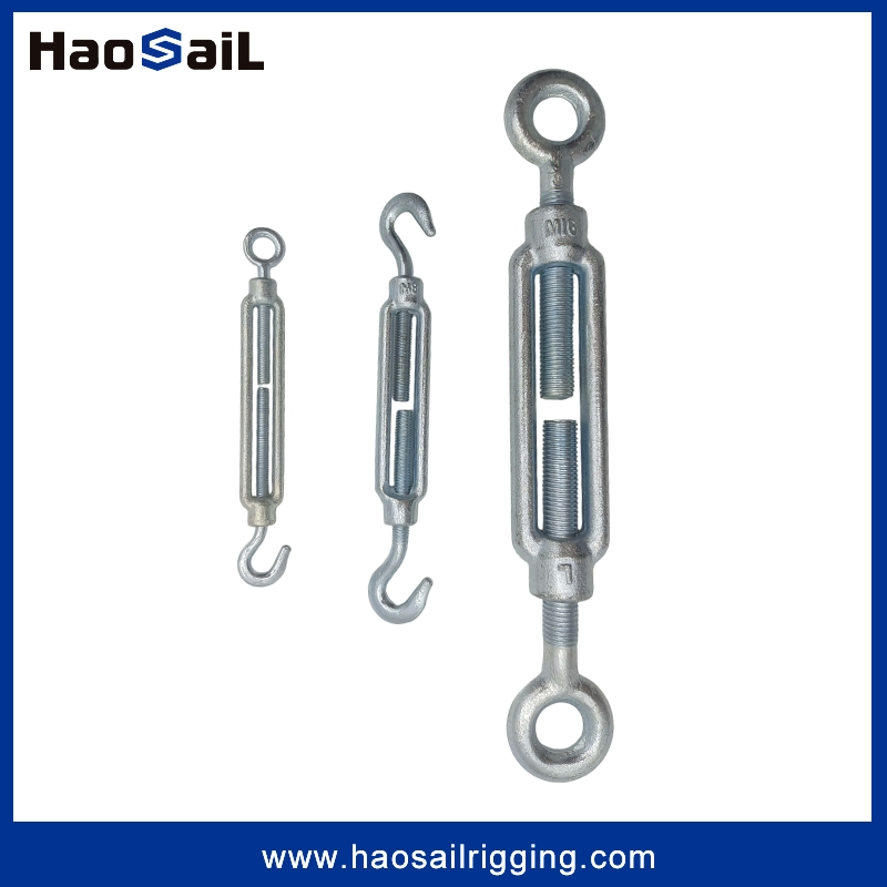 Factory Price Corrosion Resistant Italian Type Turnbuckle with Eye & Eye Hook&Hook