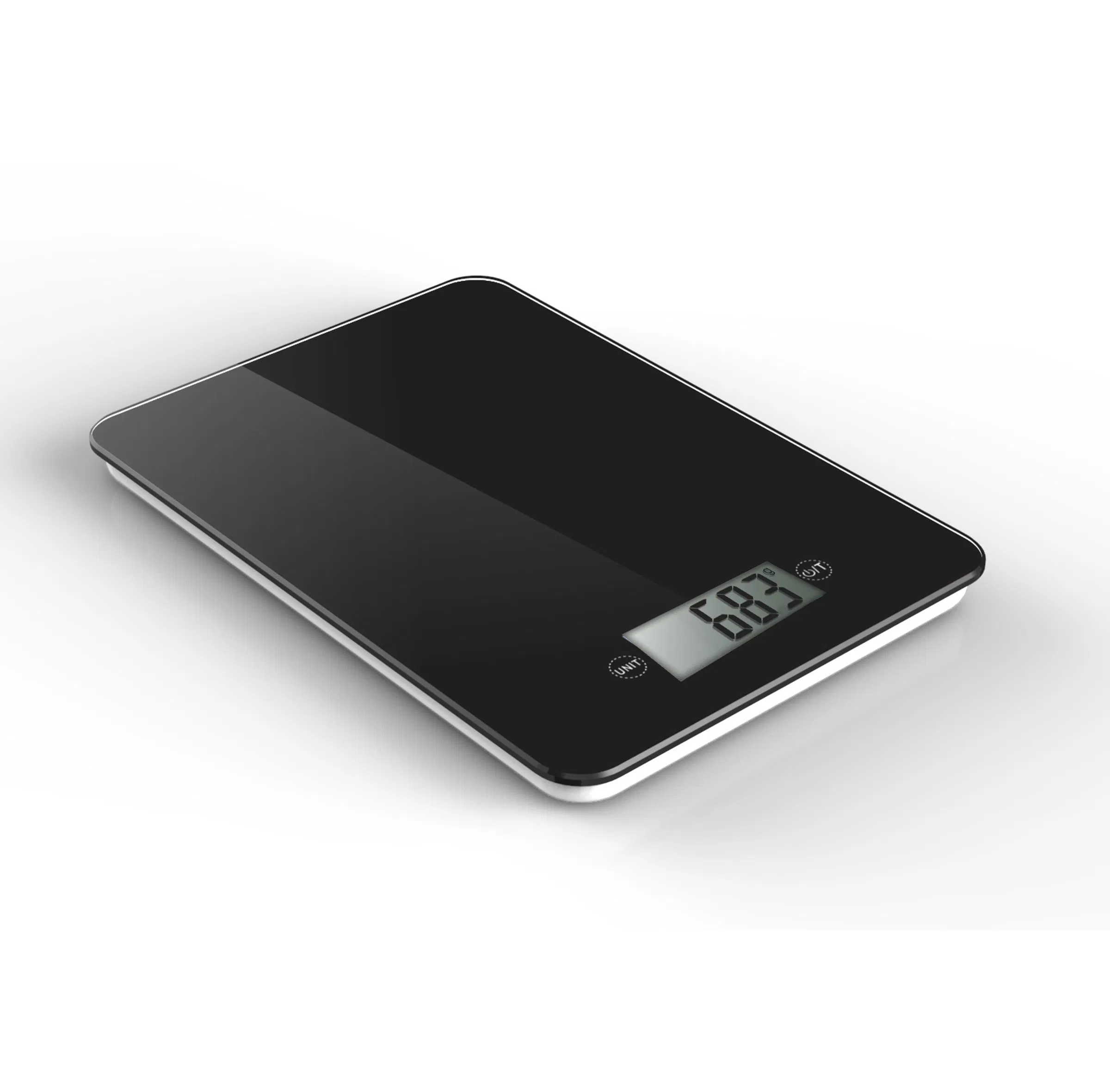Кухонные весы цифровые, 5 кг, черные