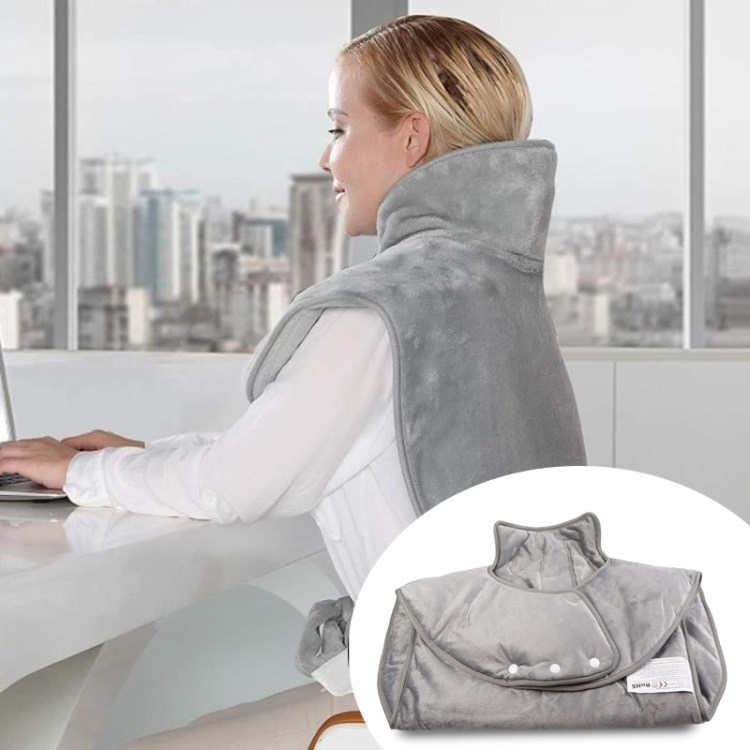 Электрическая грелка для спины, шеи и плеч с 6 уровнями нагрева