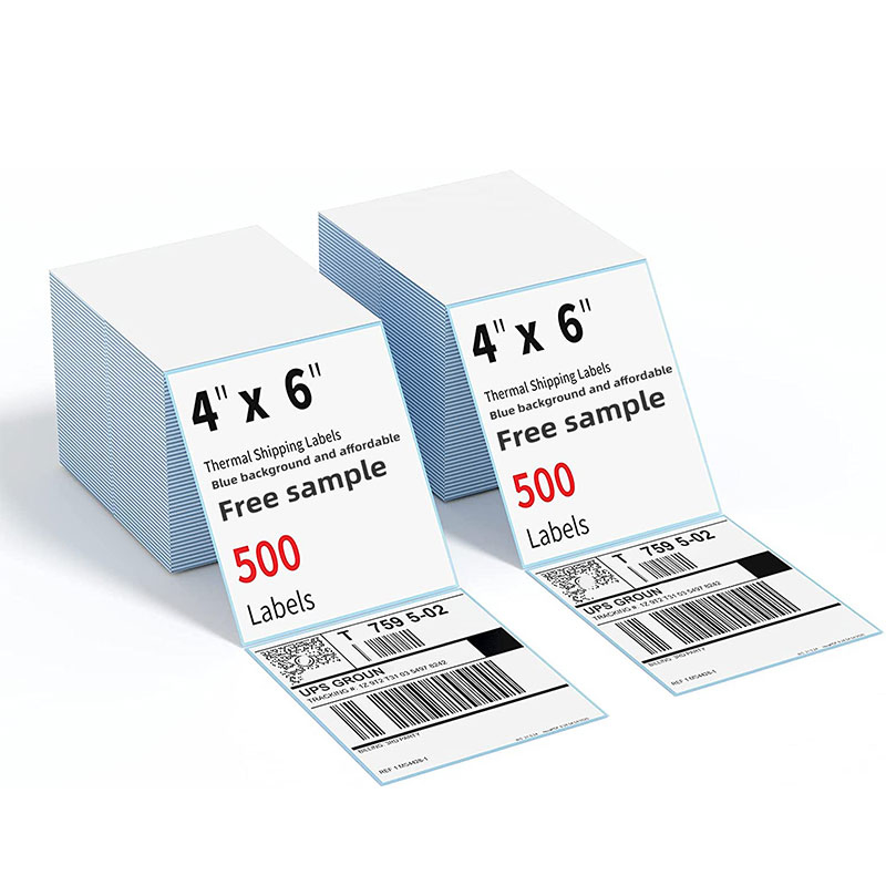 Premium Waterproof A6 Direct Thermal Shipping Labels for Easy Printing