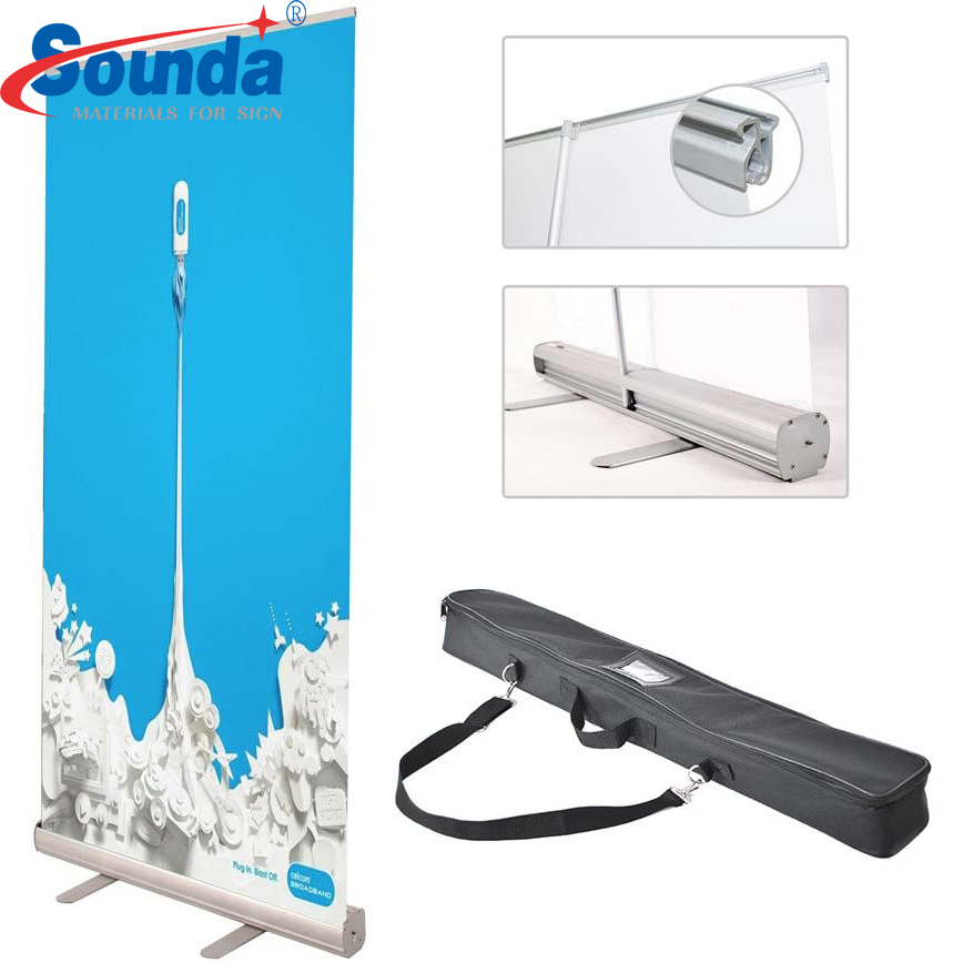 80*200cm Aluminum Roll up Banner Retractable Banner Stand