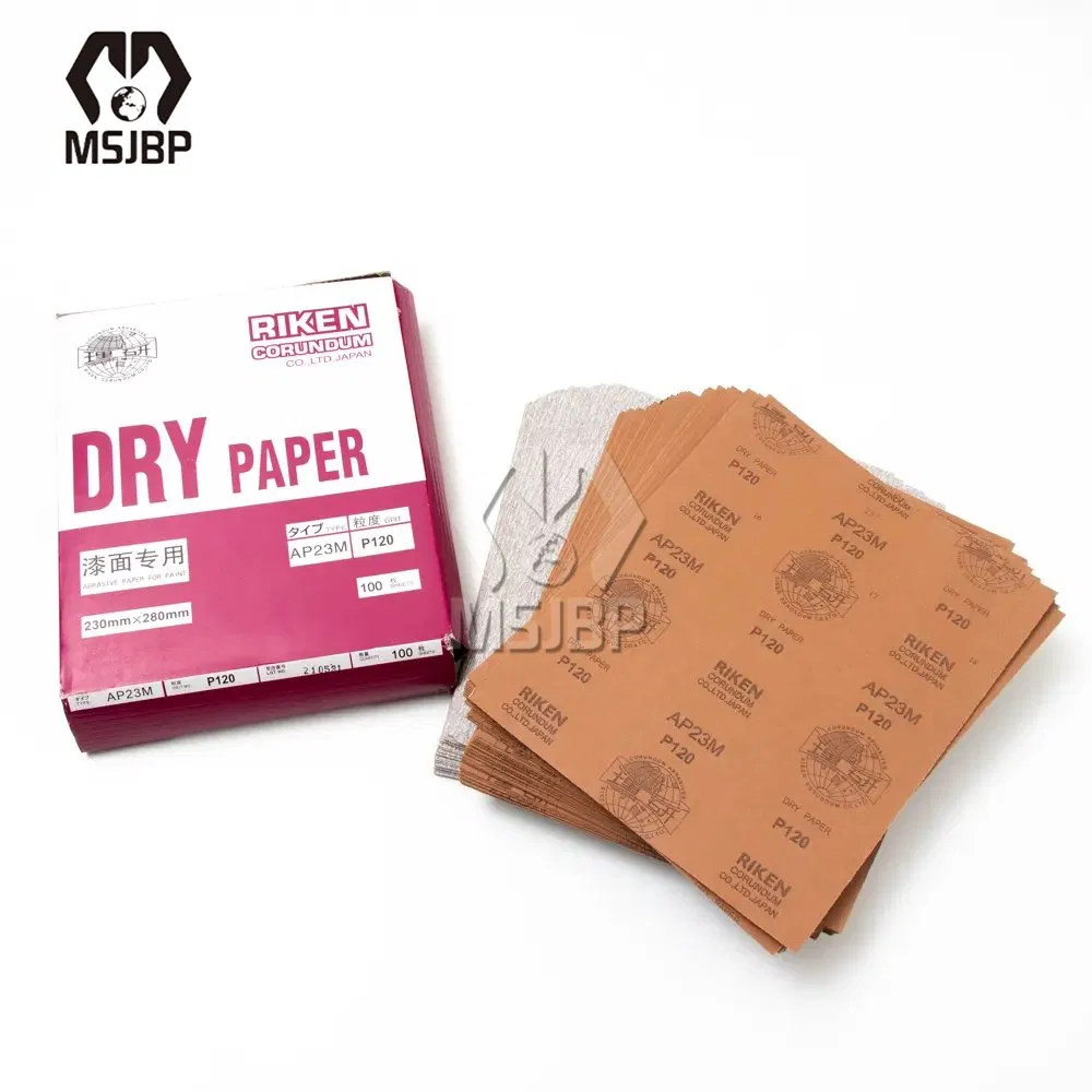 Riken Msjbp Anticlog Dry Sandpaper