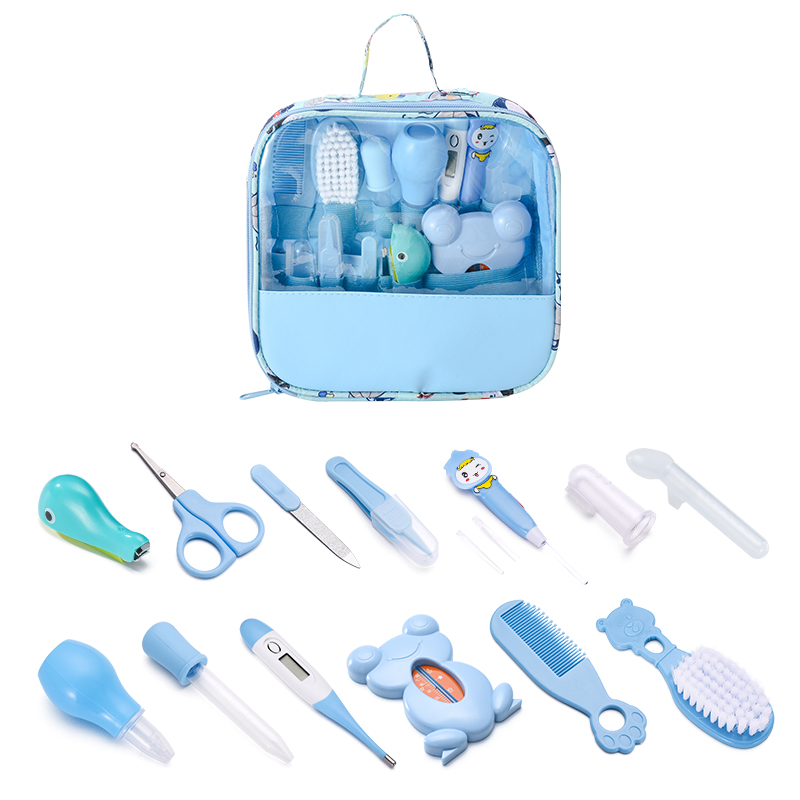 13 in 1 Portable Baby Safety Care Kit for Baby Girl&Boys Health and Grooming