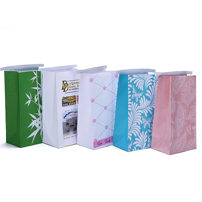 Disposable Tin Tie Airline Vomit Airsickness Paper Bag