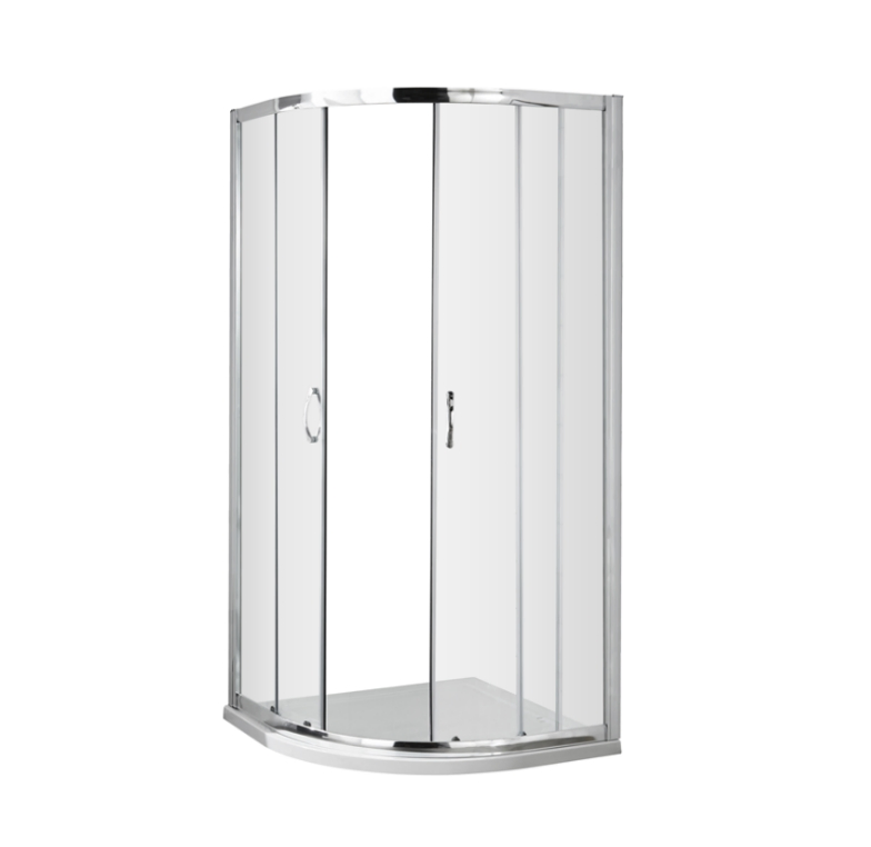Modern Shower Enclosure Featuring Durable Tempered Glass Door