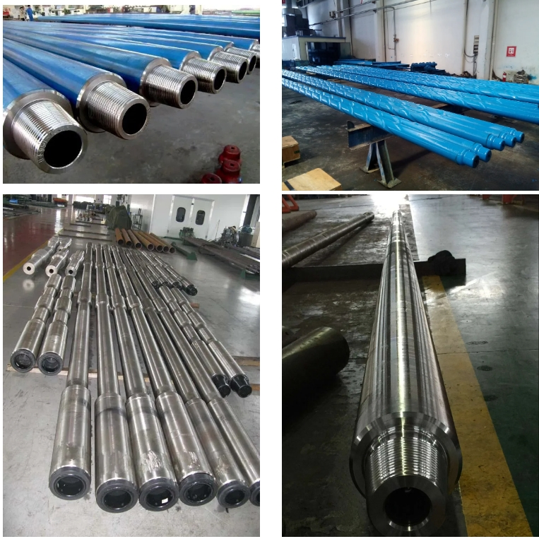 API Oil Well Downhole Non-Magnetic Material Nmdc Slick Spiral Drilling Collar