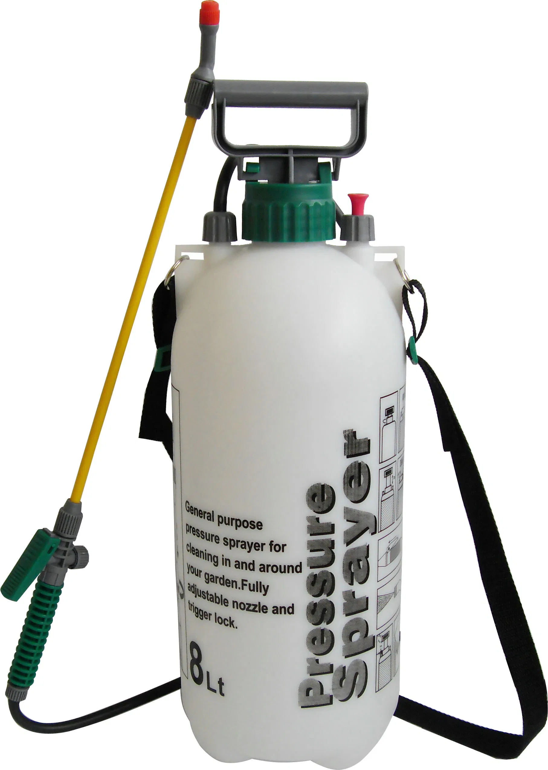 Good Quality 3L 5L 8L 10L Garden Home Sprayer Pressure Sprayer with Nylon Carry Strap