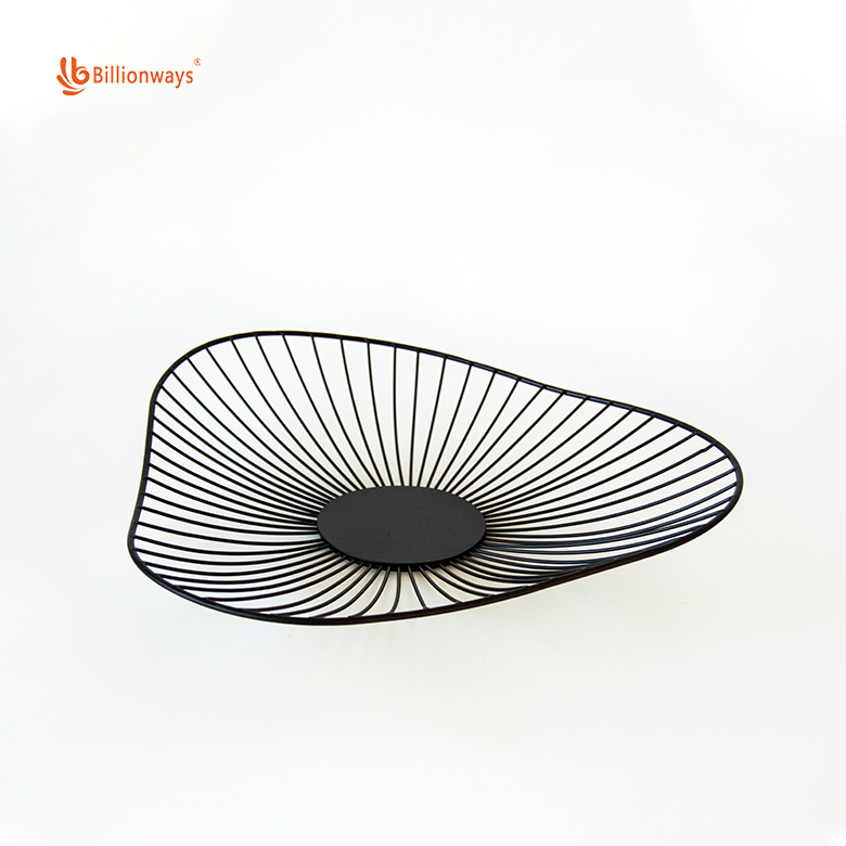 Wire Mesh Fruit Basket Storage Rack for Fresh Fruits and Vegetables