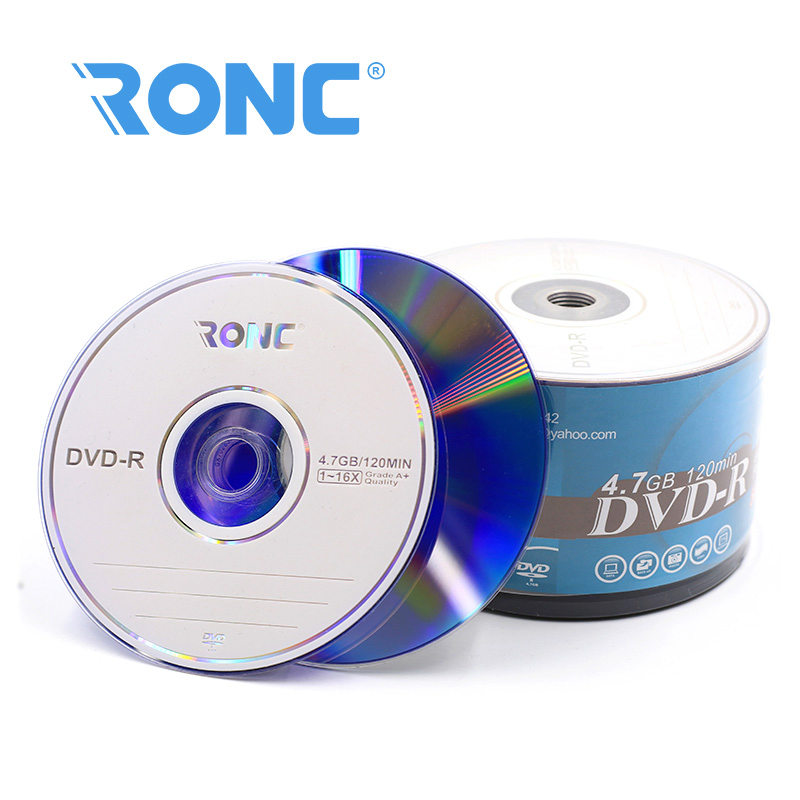 DVD-R 4.7 ГБ 120 мин, 100% винил, для печати