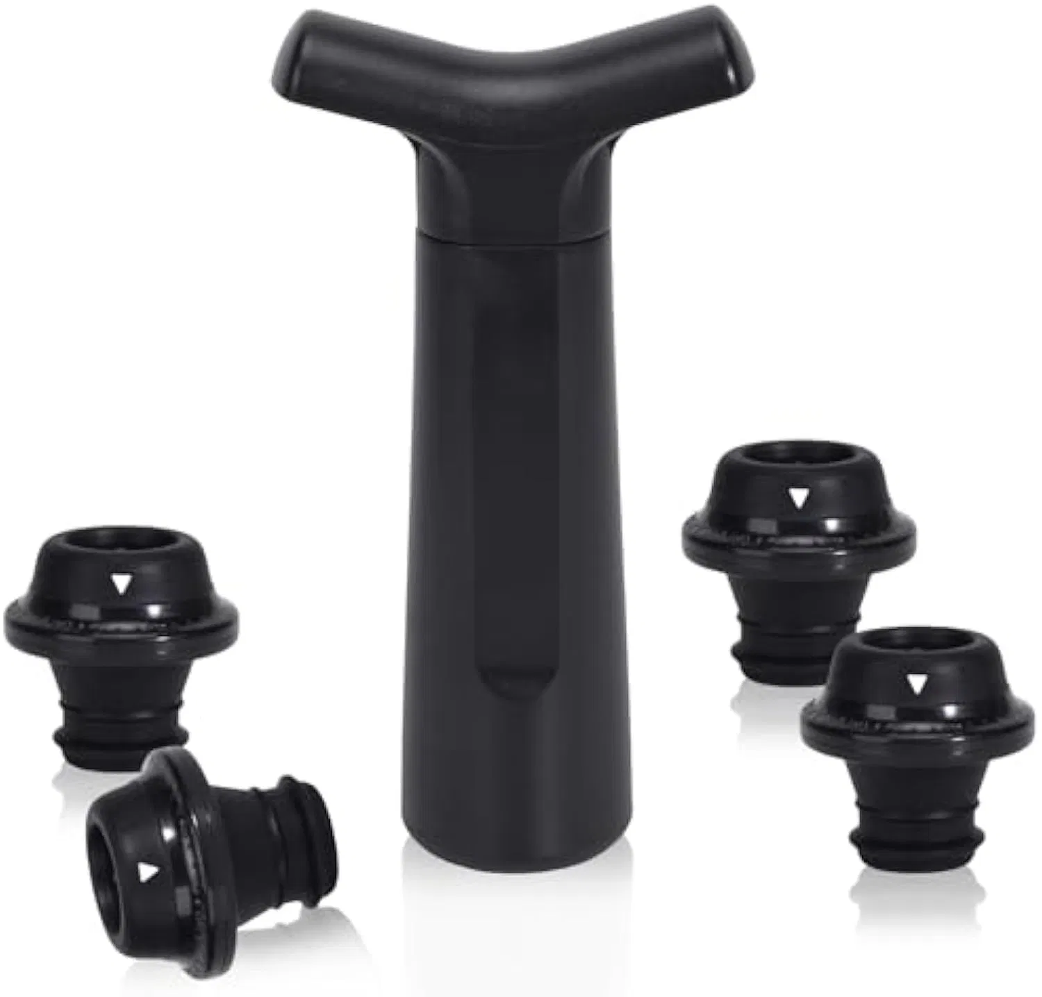 Wholesale Wine Accessories Gift Wine Saver Pump with 4 Vacuum Stoppers for Keeps Wine Fresh