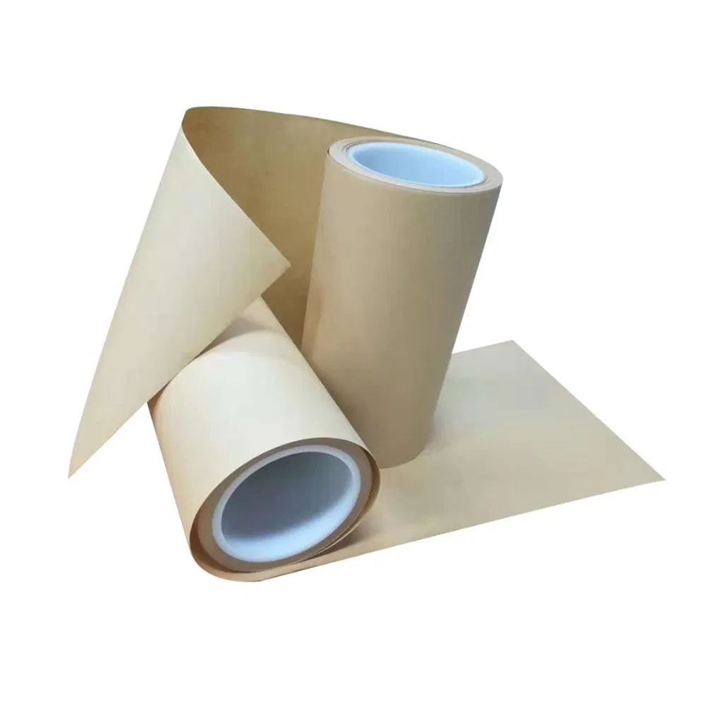 Custom-Made Brown Release Paper PE Cated Paper Rolls for Label