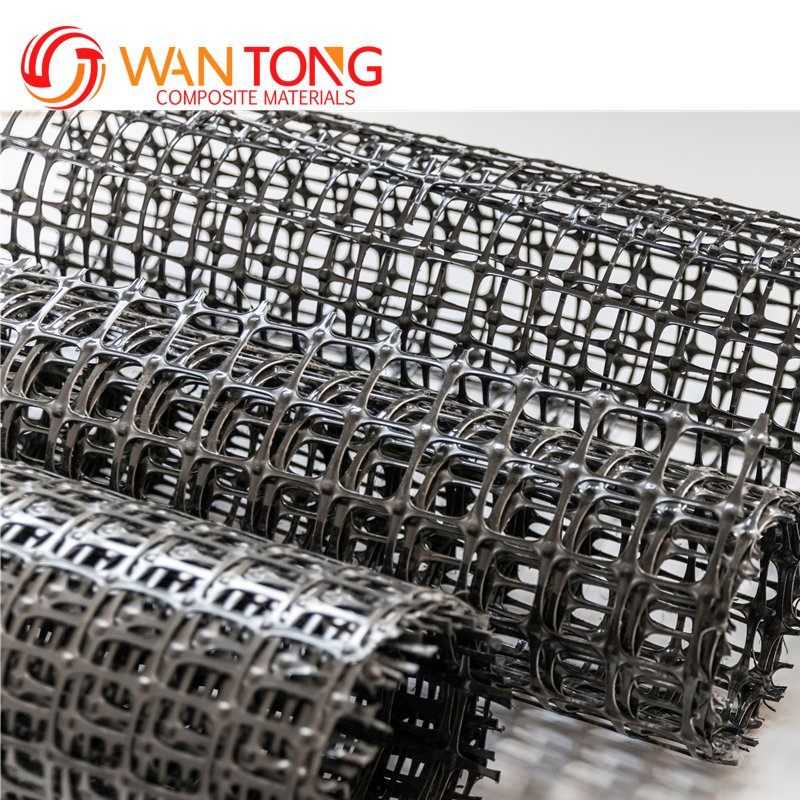 40kn/M Biaxial Bidirectional Polypropylene PP Plastic Geogrid for Slope Protection Reinforcement