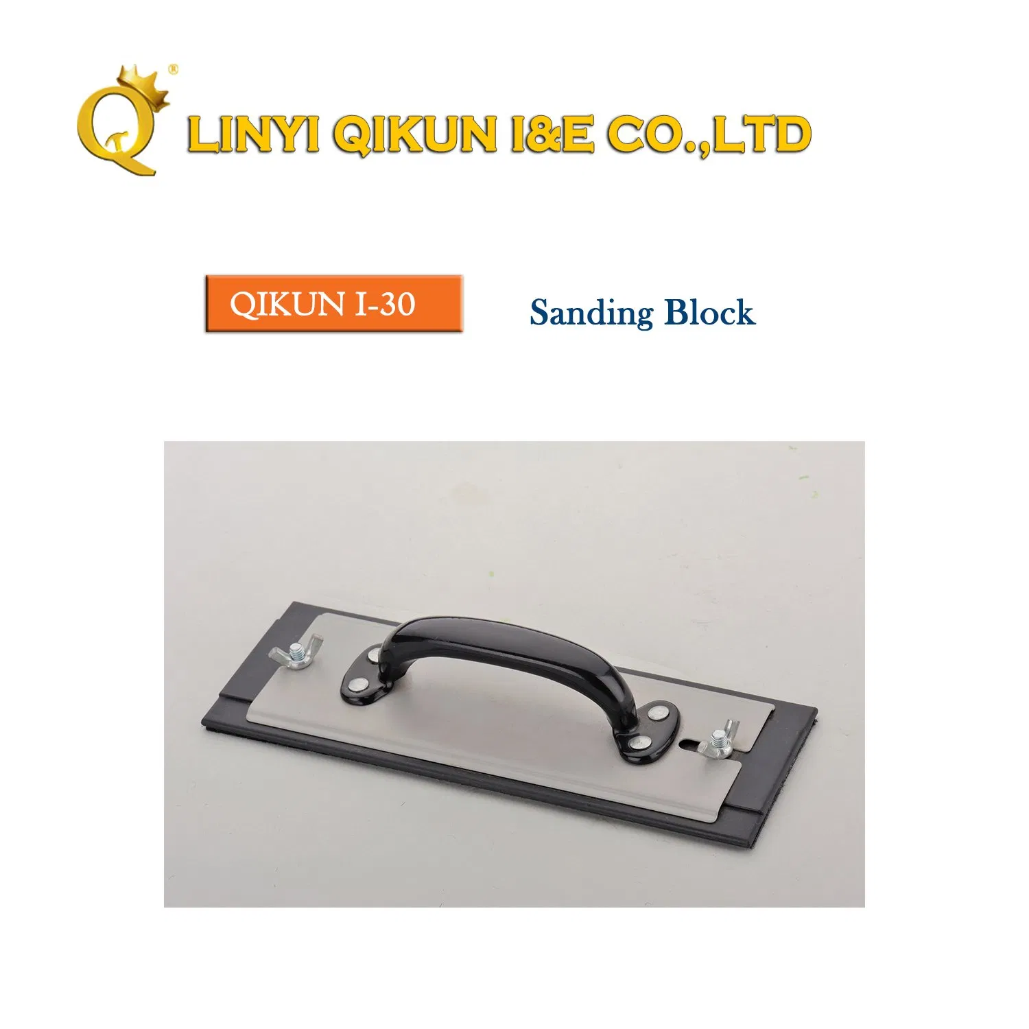 I-30 Construction Hardware Hand Tools Easy Load Sand Paper Press Sanding Block