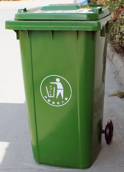 Промышленный мусорный бак 240 л Powerspark