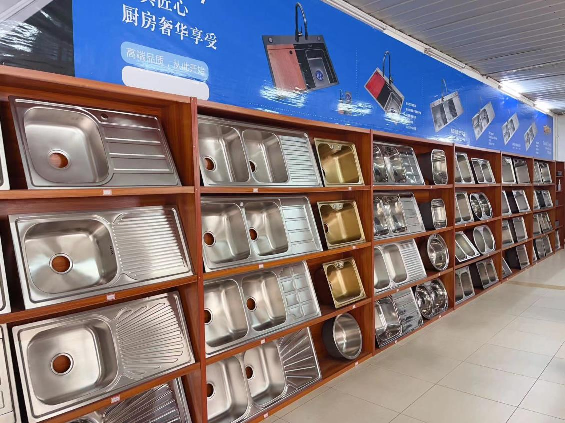 Household Stainless Steel Kitchen Sink High Quality Sink with Drain Board