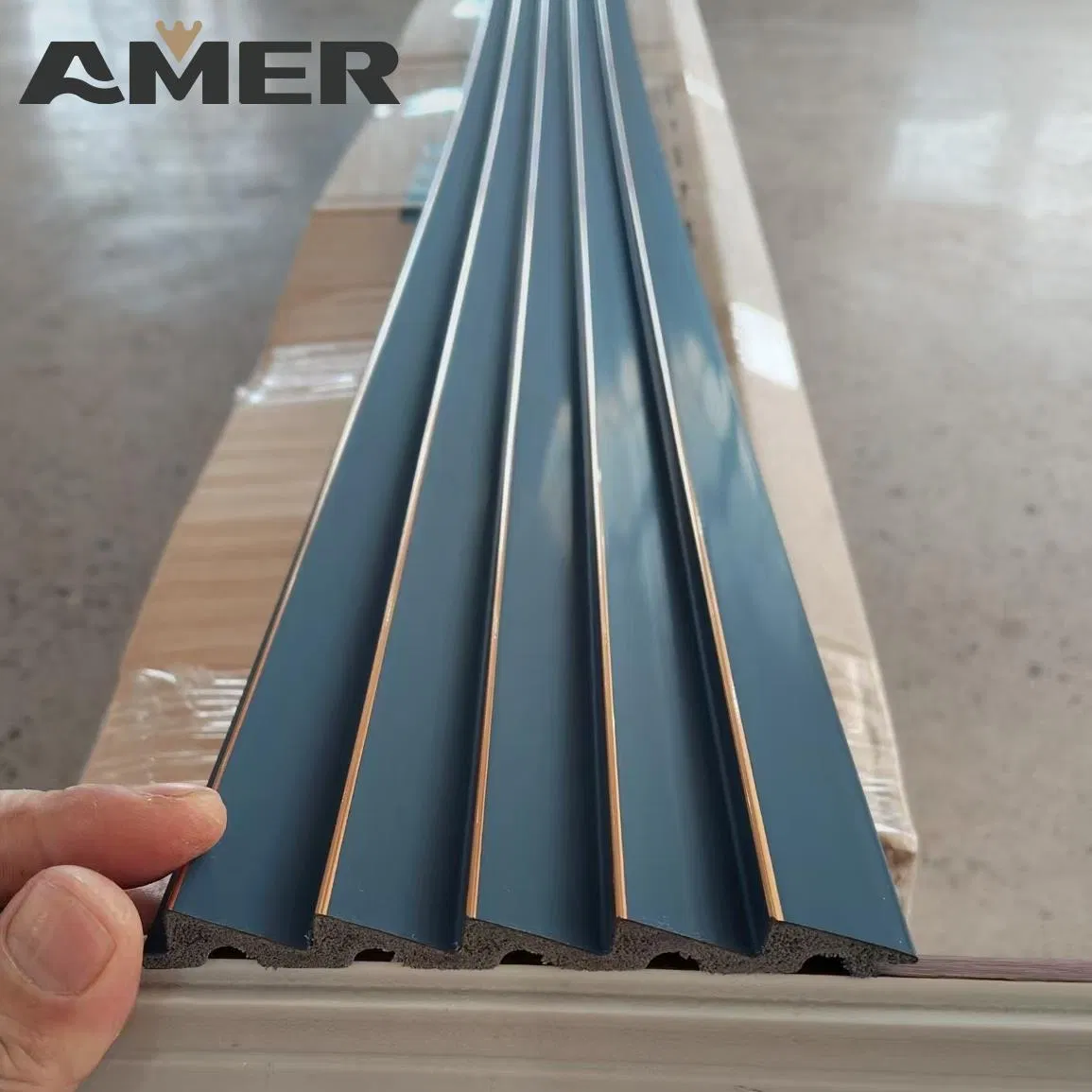 PS Wall Panel Black Color PS Panels Exterior or Interior Wall Cladding for Wall Decoration Decorative Wall Panels Outdoor