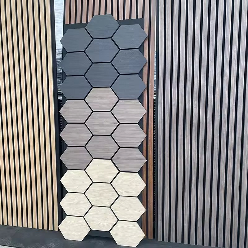 0.75-0.95 Slat Th-Nova Standard or Customized 3D Wall Sound Absorbing Panel