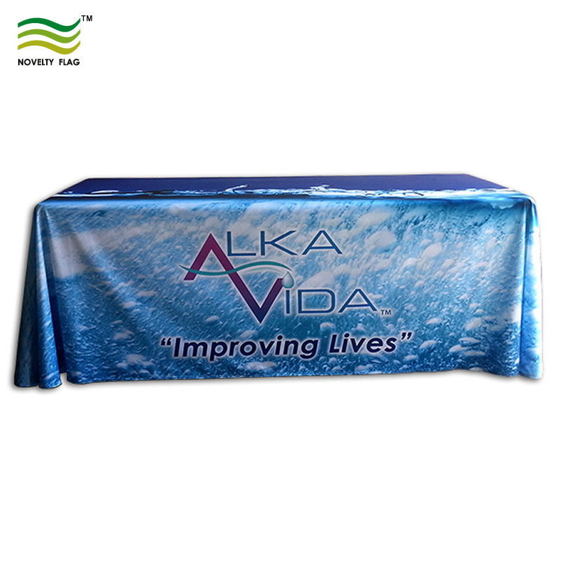 Custom Polyester Display Trade Show Promotion 6FT Table Cover (B-NF18F05003)