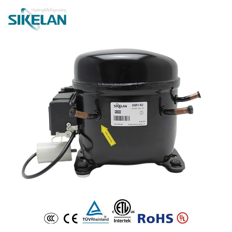 R290 Refrigerant L/Mbp AC Refrigeration Part Piston Compressor for Dehumidifier/Cooler/Freezer