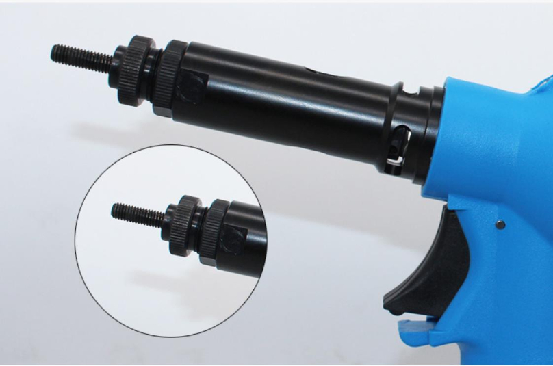 Riveter Pneumatic Nut Rivet Gun for M3-M12 Nut Installation Pneumatic Rivet Nut Tools