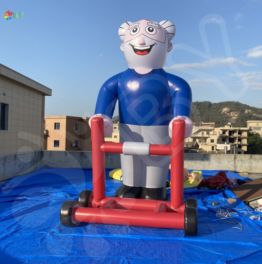 Party Rental Opblaasbaar balloon Birthday Decoration Inflatable Abraham Balloon