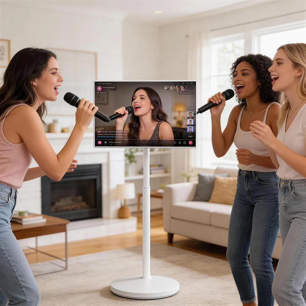 Compact 4K Mini Projector for Home Cinema and Gaming